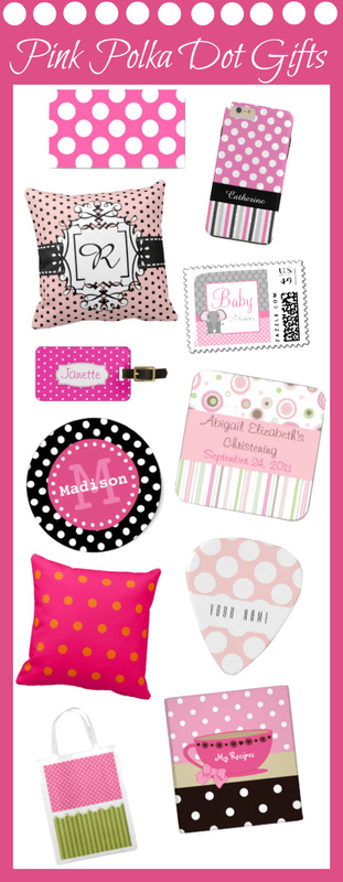 Pink Polka Dot Gifts